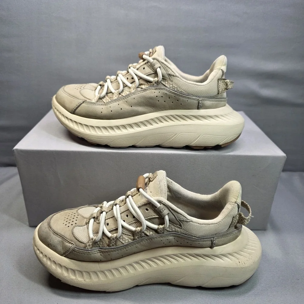 UGG CA805 V2 Remix Heritage Beige Athletic Chunky Shoes Sneaker Men's‎ Size 5.5